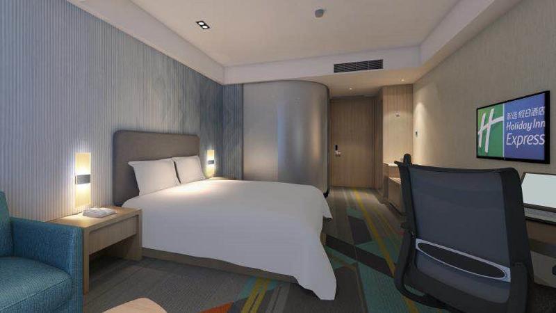 Holiday Inn Express Chengdu Tianhe Buitenkant foto